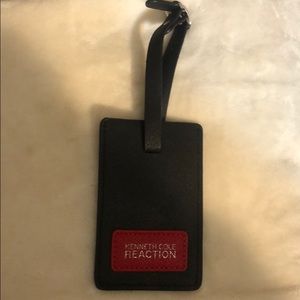 New Kenneth kole reaction black luggage tag